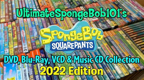 My Spongebob Dvd Blu Ray Vcd And Music Cds Collection 2022 Edition