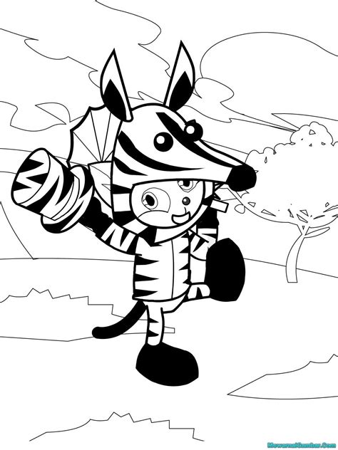 Gambar Zebra Untuk Mewarnai - Pin Di Belajar Anak ...