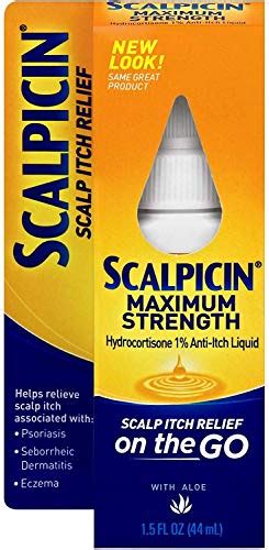 Buy Scalpicin Maximum Strength Scalp Itch Liquid For From Itchy Scalp