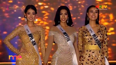 Miss Universe Myanmar 2019 Crowning Moment Youtube