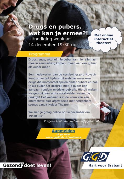 Flyer Drugs En Pubers Wat Kan Je Ermee Page Sint Janslyceum Hot Sex