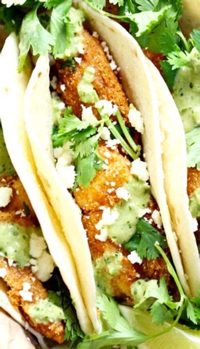 Maybe you would like to learn more about one of these? Crispy Fish Tacos with Jalapeño Sauce | Recipe | Food ...