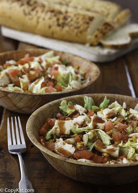 Spicy ranch chopped chicken cabbage salad made with a rainbow of veggies like bell pepper, carrots, crunchy cabbage, sweet corn and a kick of heat from. Wendys BBQ Ranch Chicken Salad copycat recipe