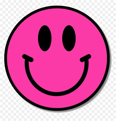 Smiley Emoticon Art Transprent Png Free Download Pink Smiley Face