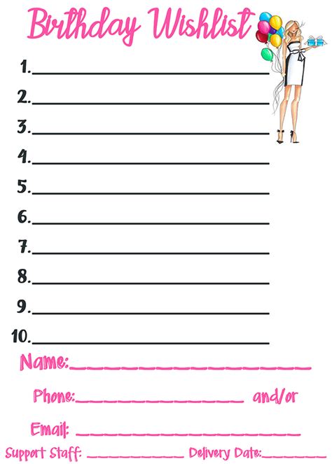 See more ideas about birthday list, jpop, birthday. WISH LIST - Celebrity Spa & Salon