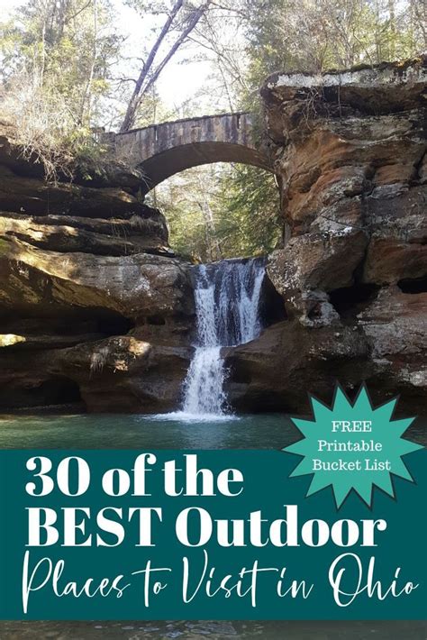 30 of the Best Outdoor Places to Visit in Ohio in 2022+ Printable
