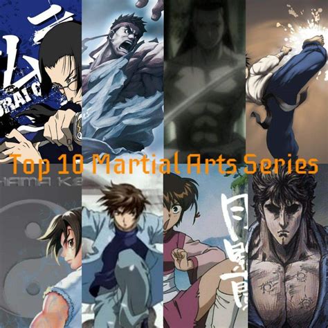 My Top 10 Martial Arts Series Anime Amino