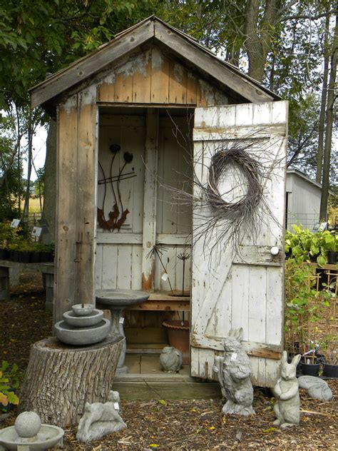Outhouse Outhouse Cute Garden Ideas Garden Shed