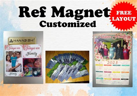 Customized Ref Magnet Free Layout Lazada Ph