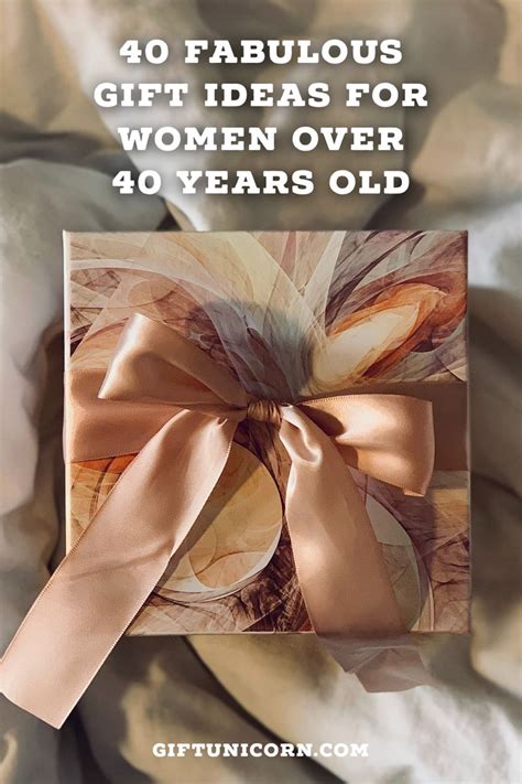 40 Fabulous Gift Ideas For Women Over 40 Years Old GiftUnicorn