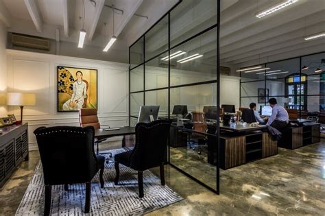 Luxury Hedge Fund Office Space In Singapore By Elliot James