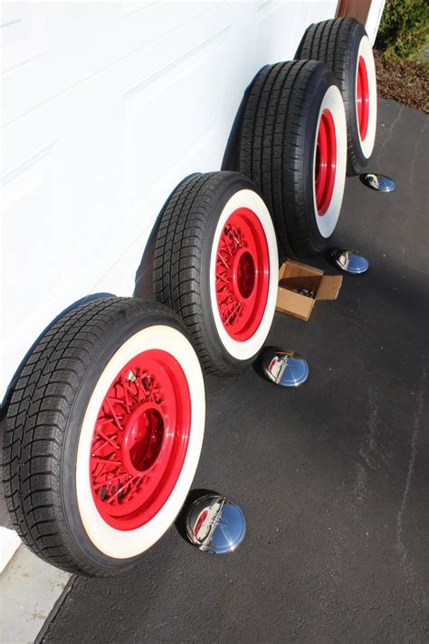 Hot Rod Wire Wheels And White Wall Tires The Hamb