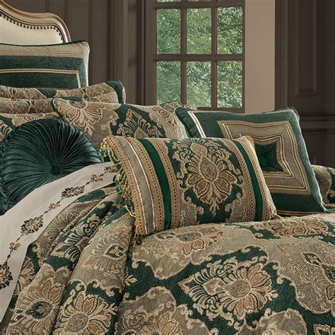 Emerald Emerald Green Isle 4 Piece Comforter Set Bed Comforter Sets