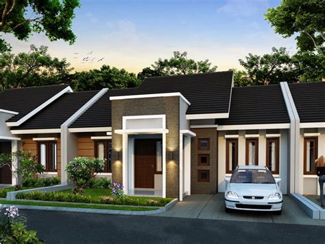Denah rumah modern sederhana dan minimaliss 3 kamar. Gambar Desain Rumah Minimalis Modern Dengan 1 Lantai