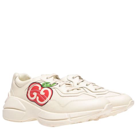 Gucci Rhyton Apple Trainers Kids Chunky Trainers Flannels