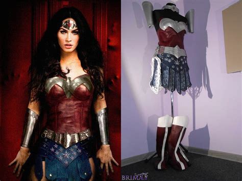 Wonder Woman Megan Fox Costume Cosplay Outfit Etsy Uk