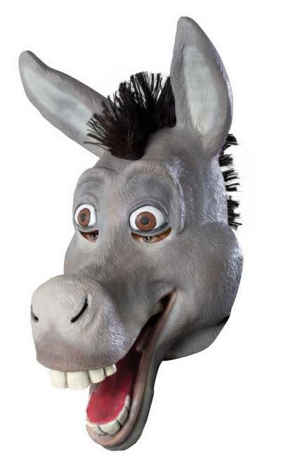 Shrek Donkey Latex Mask Carnival Store