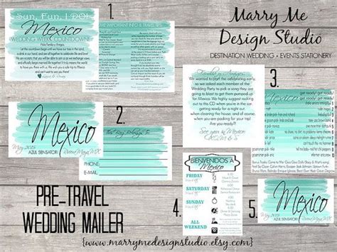 Wedding goals our wedding wedding planning dream wedding destination wedding wedding beach gift wedding trendy. Destination Wedding Pre-Travel Wedding Mailer//Tropical ...