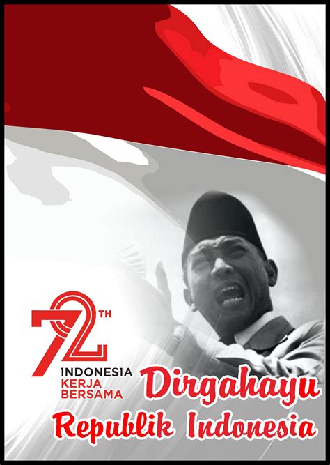 Poster Hut Ri Dirgahayu Kemerdekaan Indonesia On Behance