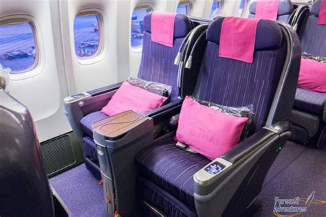 Review Thai Airways Business Class Boeing Bangkok To Auckland