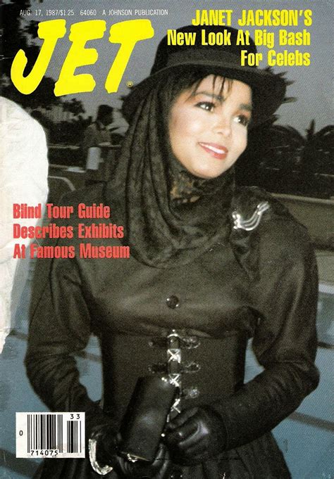Kids From Fame Media Janet Jackson Jet Magazine August 1987