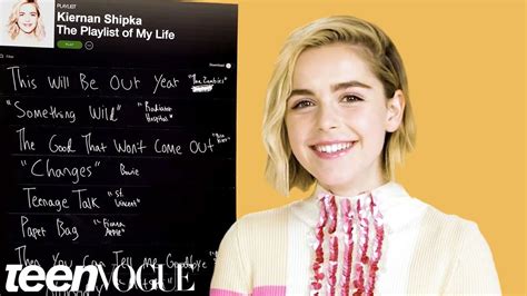 Kiernan Shipka Creates The Playlist To Her Life Teen Vogue Clothes