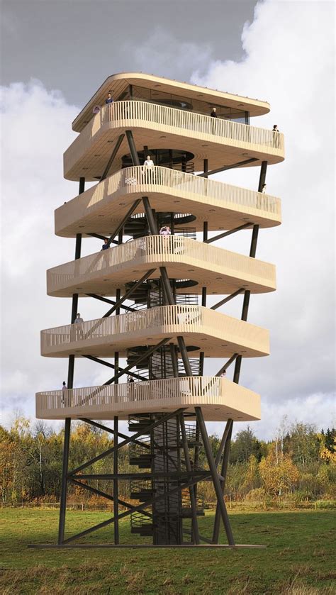 Kurgi Observation Tower Competition Winners Revealed Architecture