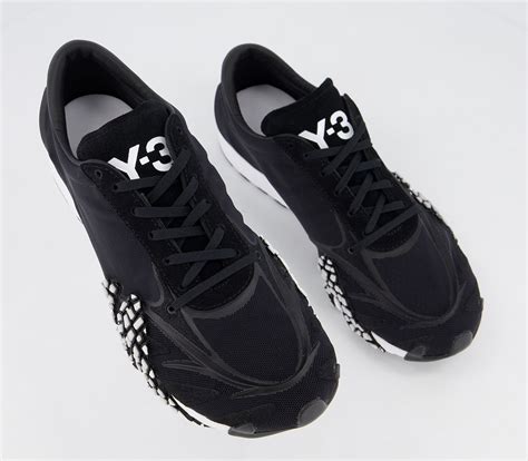Adidas Y3 Y 3 Rehito Trainers Black White Unisex Sports