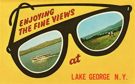 Good Old Lake George Lake George Lake George Ny Vintage Postcards