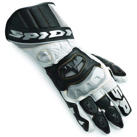 Spidi Race Vent Motorcycle Racing Bike Gloves White Xl Ebay