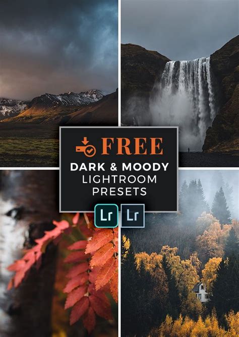 This top 5 moody black dng. FREE Dark & Moody Lightroom Presets | Photography ...