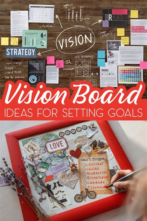 My Vision Board Goal Setting By The Suitcase Teacher
