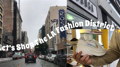 Let’s shop the Los Angeles Fashion District for wholesale items