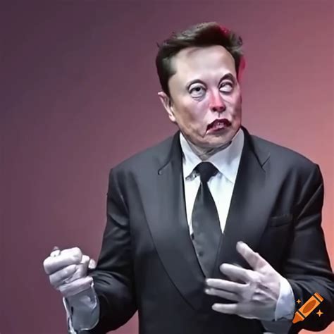 Meme Of Elon Musk As A Clown On Craiyon