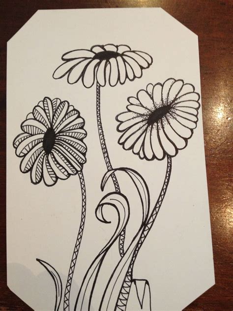 Potentially sensitive contents will not be featured in the list. zen tangle flowers | Flower doodles, Doodle drawings ...