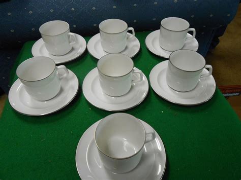 Magnificent Kaiser Wgermany Porcelain Set Of 6 Cups And Saucers1