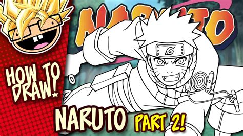 How To Draw Naruto Naruto Part 2 Easy Step By Step Drawing Tutorial
