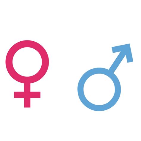 Simbolo Genero Masculino Y Femenino