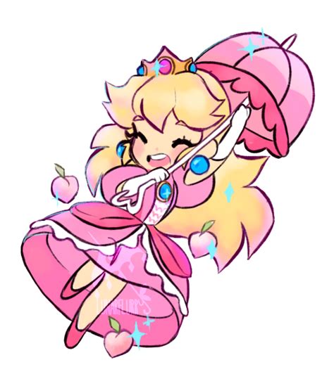 Princess Peach Sticker By Wishkoi On Deviantart