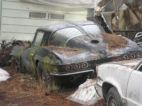 1963" Corvette Split Window Barn Find - Barn Find Northwest | Old