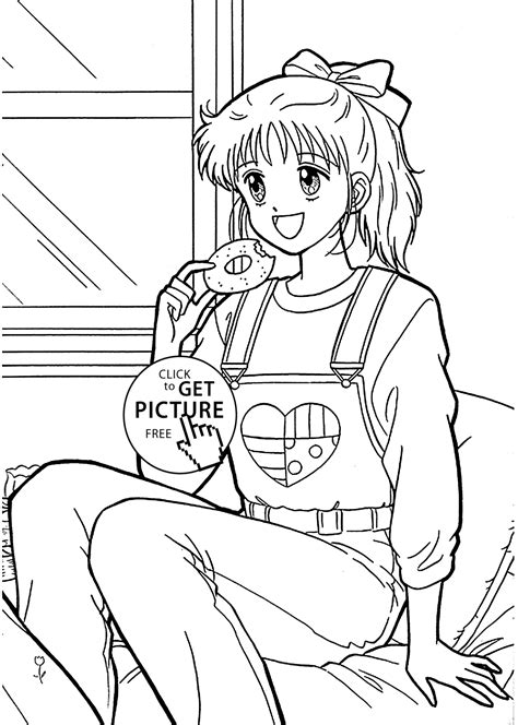 Naruto, goku, pikachu, luffy, … these coloring pages are a favorite not just to kids but adults too. Miki from Marmalade boy coloring pages for kids, printable ...
