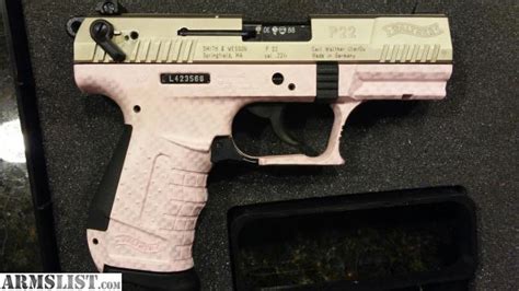 Armslist For Sale Spfwalther P22 Pink Carbon Fiber Frame With