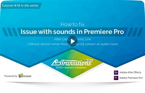 This project contains an expression error. No audio in compositions from After Effects in Premiere ...