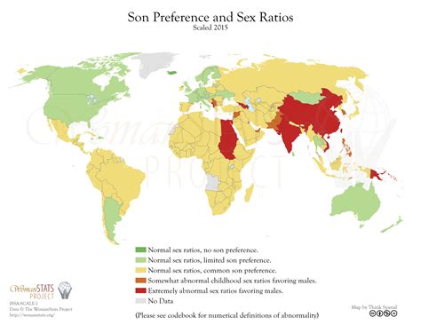 Son Preference And Sex Ratios [3300x2550] R Mapporn