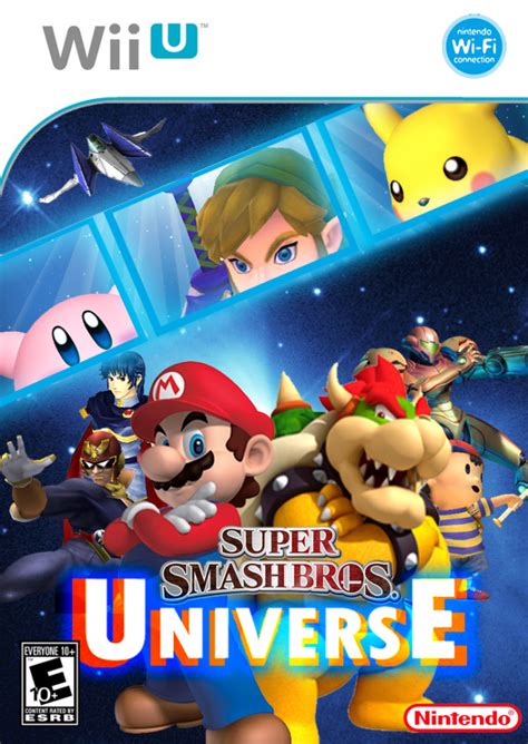 Super Smash Bros Universe Wii U Box Art Cover By Josh777 Smash Bros