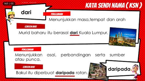 Temukan kata kata motivasi hidup terbaik untuk mencapai tujuan hidupmu dan sukses. Nota Bergambar Tatabahasa Kata Sendi Nama | KOLEKSI GRAFIK ...