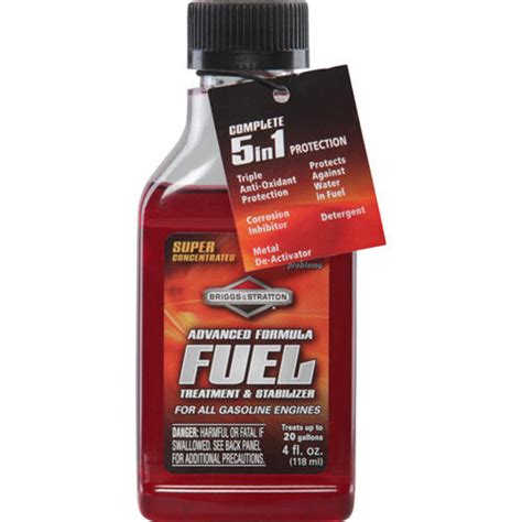 For optimal protection you should use it every time you fill up. Briggs and Stratton 100117 Advanced Formula Fuel Treatment ...