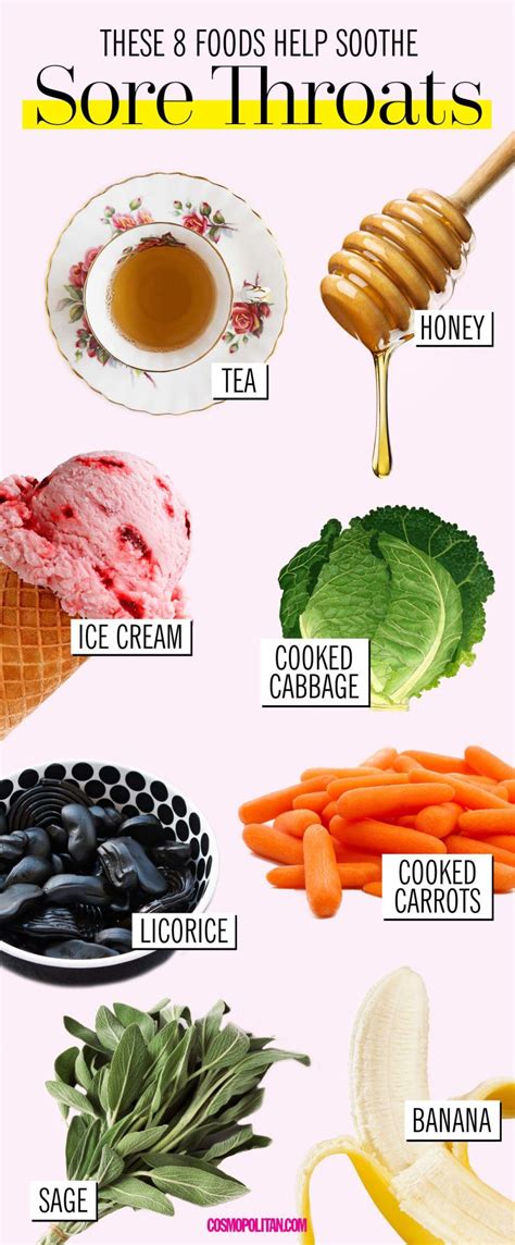 Soothe Your Sore Throat With These Healing Foods Cosmopolitan