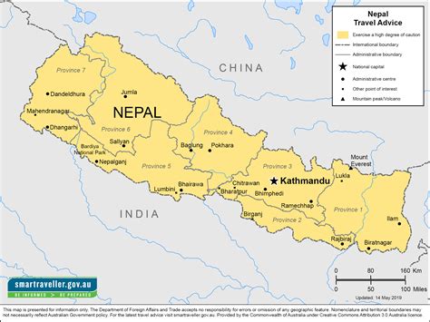 detailed administrative map of nepal nepal asia mapsl