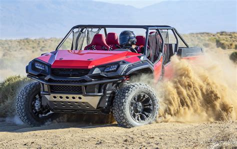 Opened Wide Honda Rugged Open Air Vehicle Concept Off